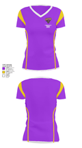 Minnesota State University Mankato Baseball 62167933 Women's Short Sleeve V-neck Shirt - 27