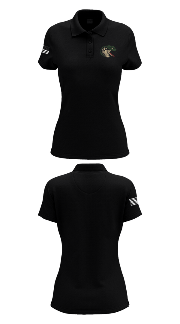 Womens Short Sleeve Performance Polo, Jackson Heights Lady Cobra Basketball, Women's Basketball, Teamtime, Team time, sublimation, custom sports apparel, team uniforms, spirit wear, spiritwear, sports uniforms, custom shirts, team store, custom team store, fundraiser sports, apparel fundraiser