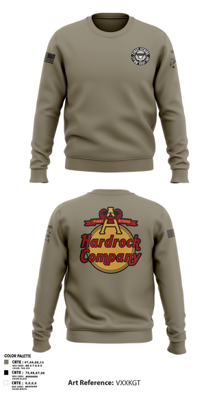 Crew Neck Sweatshirt, 2nd PLT A CO-The Family, Army, Teamtime, Team time, sublimation, custom sports apparel, team uniforms, spirit wear, spiritwear, sports uniforms, custom shirts, team store, custom team store, fundraiser sports, apparel fundraiser