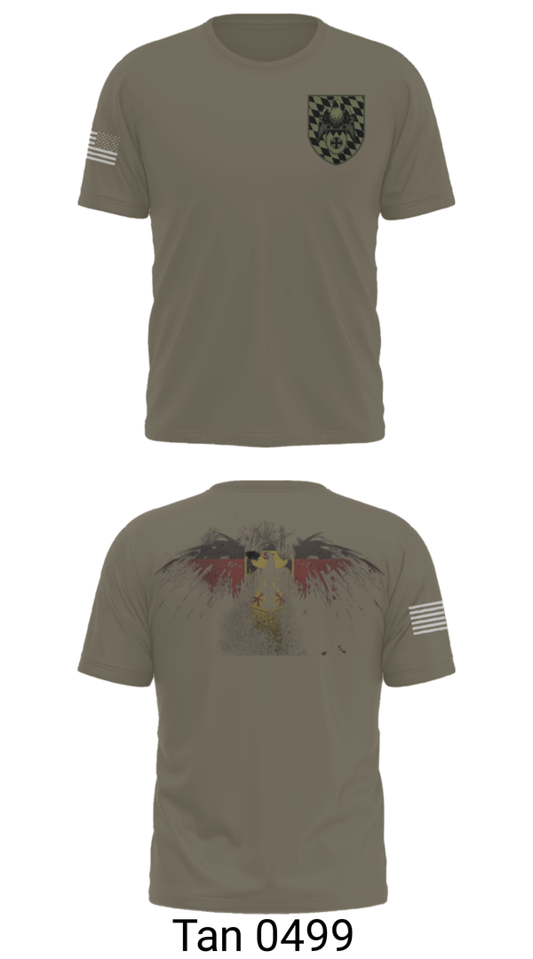 Old School Cotton Feel Shirt, 3./HSchRgt1, Army, Teamtime, Team time, sublimation, custom sports apparel, team uniforms, spirit wear, spiritwear, sports uniforms, custom shirts, team store, custom team store, fundraiser sports, apparel fundraiser