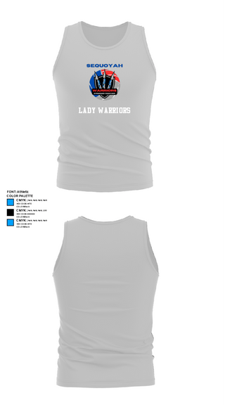 Tank Top, Lady Warriors, Women's Volleyball, Teamtime, Team time, sublimation, custom sports apparel, team uniforms, spirit wear, spiritwear, sports uniforms, custom shirts, team store, custom team store, fundraiser sports, apparel fundraiser