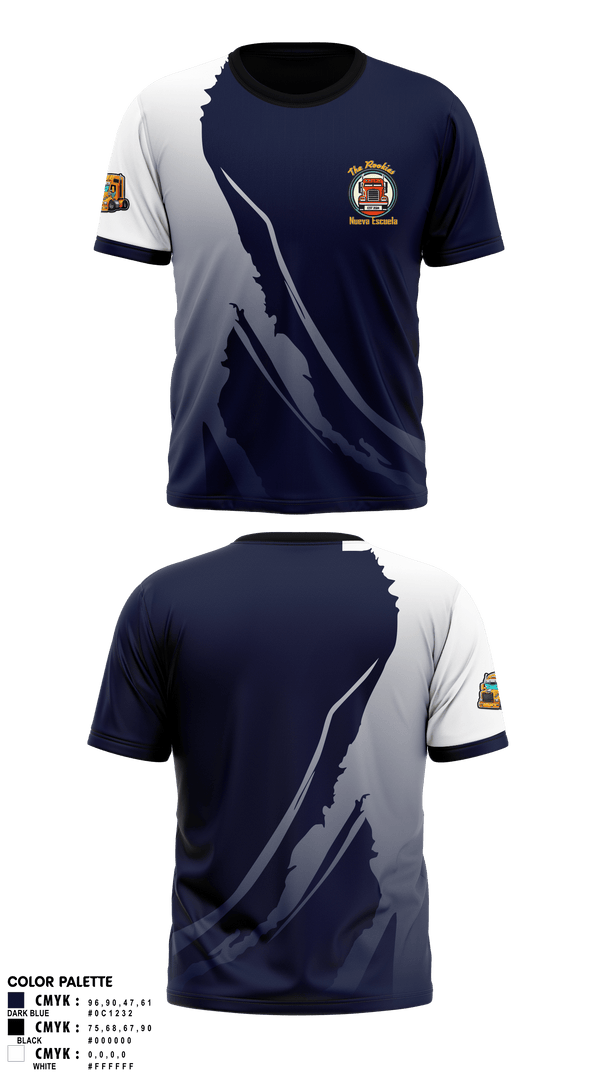 Short Sleeve Performance Shirt, Rookies new school, , Teamtime, Team time, sublimation, custom sports apparel, team uniforms, spirit wear, spiritwear, sports uniforms, custom shirts, team store, custom team store, fundraiser sports, apparel fundraiser