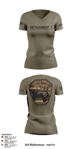 Detachment 1 27221981 Women's Short Sleeve V-neck Shirt - 6