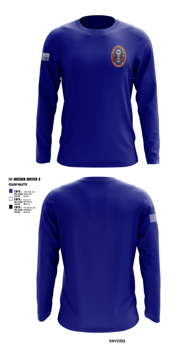 95th WMD CST 43629345 Long Sleeve Performance Shirt - 2
