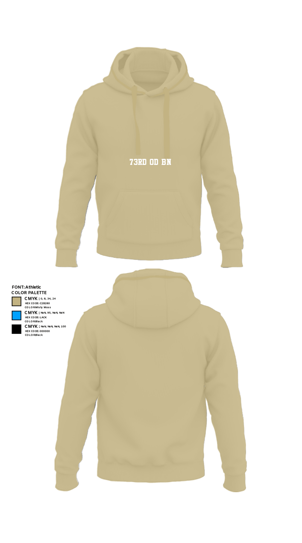 Hoodie, 73rd OD Bn, Army, Teamtime, Team time, sublimation, custom sports apparel, team uniforms, spirit wear, spiritwear, sports uniforms, custom shirts, team store, custom team store, fundraiser sports, apparel fundraiser