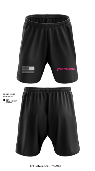 Athletic Shorts With Pockets, ODB 170, Alpha Company, 3rd BN, 1SFG(A), Army, Teamtime, Team time, sublimation, custom sports apparel, team uniforms, spirit wear, spiritwear, sports uniforms, custom shirts, team store, custom team store, fundraiser sports, apparel fundraiser