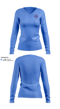 Lucky Palm Lighting 2712167 Women's Long Sleeve V-neck Shirt - 1