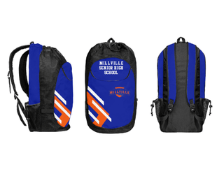 Gear Bag, Millville Senior High School, Spirit Store, Teamtime, Team time, sublimation, custom sports apparel, team uniforms, spirit wear, spiritwear, sports uniforms, custom shirts, team store, custom team store, fundraiser sports, apparel fundraiser