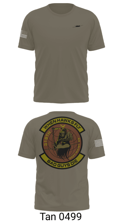319th Maintenance Squadron 60744056 Old School Cotton Feel Shirt - 70
