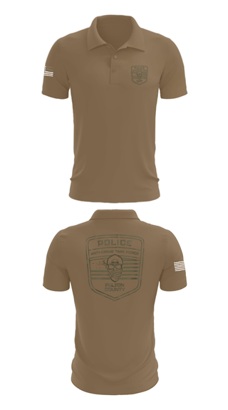 Short Sleeve Performance Polo, Fulton County Anti-Crime Task Force, , Teamtime, Team time, sublimation, custom sports apparel, team uniforms, spirit wear, spiritwear, sports uniforms, custom shirts, team store, custom team store, fundraiser sports, apparel fundraiser