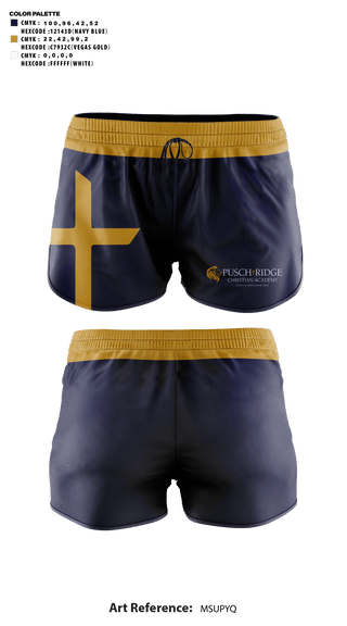 Womens Shorts, Pusch Ridge Christian Academy Upper School Cheer, Cheer, Teamtime, Team time, sublimation, custom sports apparel, team uniforms, spirit wear, spiritwear, sports uniforms, custom shirts, team store, custom team store, fundraiser sports, apparel fundraiser