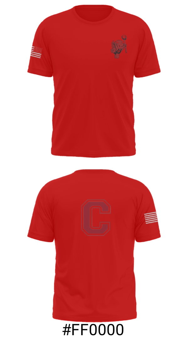Short Sleeve Performance Shirt, Coquille Senior High School Track, Track & Field, Teamtime, Team time, sublimation, custom sports apparel, team uniforms, spirit wear, spiritwear, sports uniforms, custom shirts, team store, custom team store, fundraiser sports, apparel fundraiser