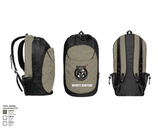 Gear Bag, Bounty hunters, , Teamtime, Team time, sublimation, custom sports apparel, team uniforms, spirit wear, spiritwear, sports uniforms, custom shirts, team store, custom team store, fundraiser sports, apparel fundraiser
