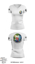 20th Intelligence Squadron 35709340 Women's Short Sleeve V-neck Shirt - 2