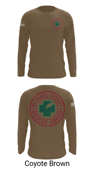 Long Sleeve Performance Shirt, Bledsoe County Rescue Squad, , Teamtime, Team time, sublimation, custom sports apparel, team uniforms, spirit wear, spiritwear, sports uniforms, custom shirts, team store, custom team store, fundraiser sports, apparel fundraiser