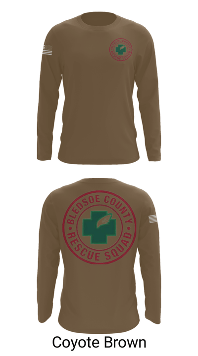 Bledsoe County Rescue Squad 83913637 Long Sleeve Performance Shirt - 6