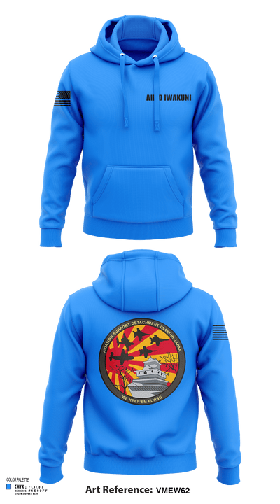 AIMD Iwakuni 92315033 Hoodie - 124