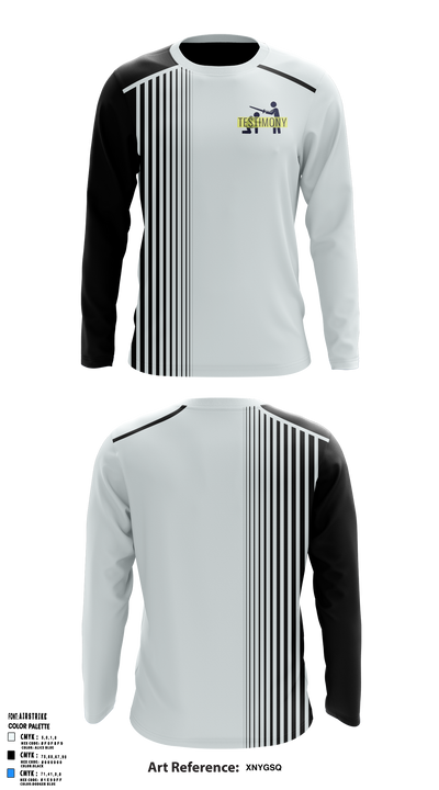 Testimony Fitness 71504871 Long Sleeve Performance Shirt 42