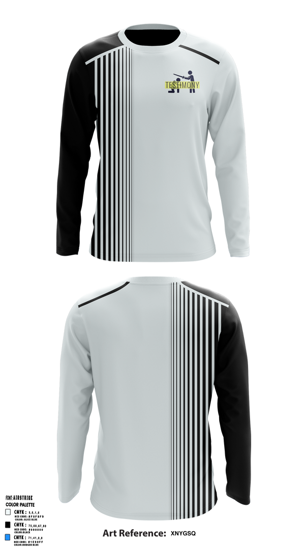 Long Sleeve Performance Shirt, Testimony Fitness, , Teamtime, Team time, sublimation, custom sports apparel, team uniforms, spirit wear, spiritwear, sports uniforms, custom shirts, team store, custom team store, fundraiser sports, apparel fundraiser