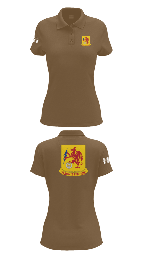 Women's Short Sleeve Performance Polo, 2nd Chemical Battalion, Army, Teamtime, Team time, sublimation, custom sports apparel, team uniforms, spirit wear, spiritwear, sports uniforms, custom shirts, team store, custom team store, fundraiser sports, apparel fundraiser