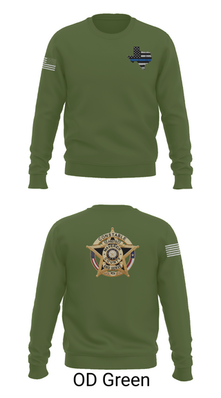 Crew Neck Sweatshirt, Maverick County Constable PCT 4, , Teamtime, Team time, sublimation, custom sports apparel, team uniforms, spirit wear, spiritwear, sports uniforms, custom shirts, team store, custom team store, fundraiser sports, apparel fundraiser