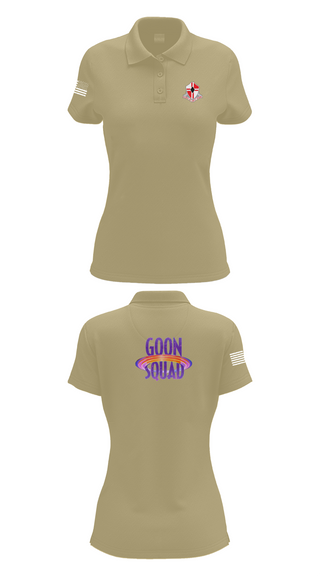 Womens Short Sleeve Performance Polo, 92nd Engineers, , Teamtime, Team time, sublimation, custom sports apparel, team uniforms, spirit wear, spiritwear, sports uniforms, custom shirts, team store, custom team store, fundraiser sports, apparel fundraiser