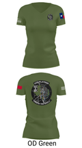 90th ASB B co 4Th Platoon 5922701 Women's Short Sleeve V-neck Shirt - 48
