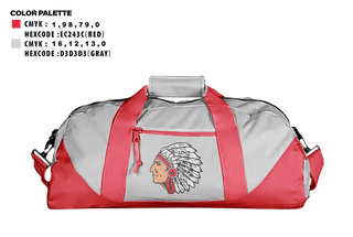 Duffle Bag, County Line Junior High School Cross Country, Cross Country, Teamtime, Team time, sublimation, custom sports apparel, team uniforms, spirit wear, spiritwear, sports uniforms, custom shirts, team store, custom team store, fundraiser sports, apparel fundraiser