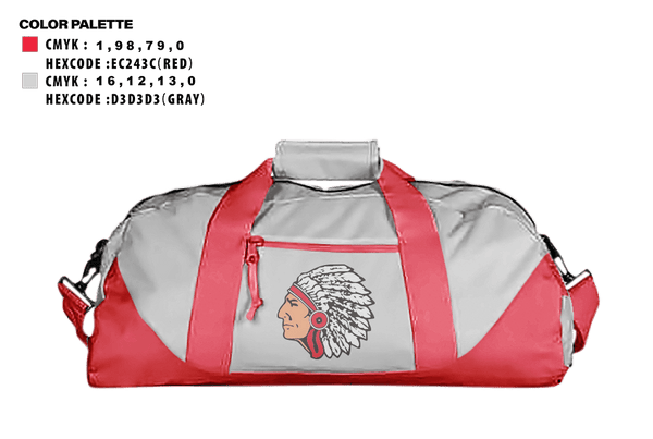 Duffle Bag, County Line Junior High School Cross Country, Cross Country, Teamtime, Team time, sublimation, custom sports apparel, team uniforms, spirit wear, spiritwear, sports uniforms, custom shirts, team store, custom team store, fundraiser sports, apparel fundraiser