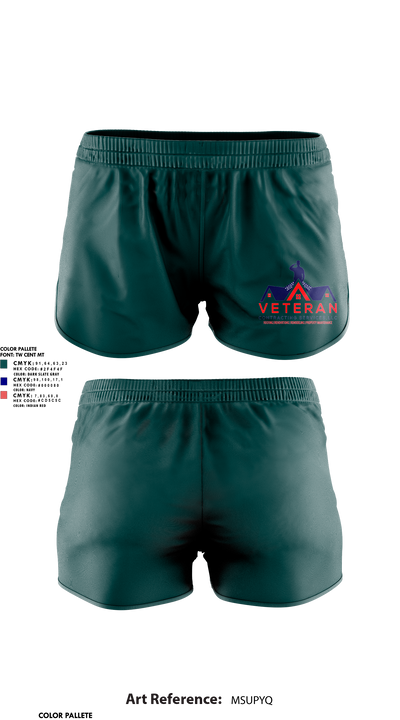 Veteran Contracting Servíces 25435107 Women's Shorts - 1