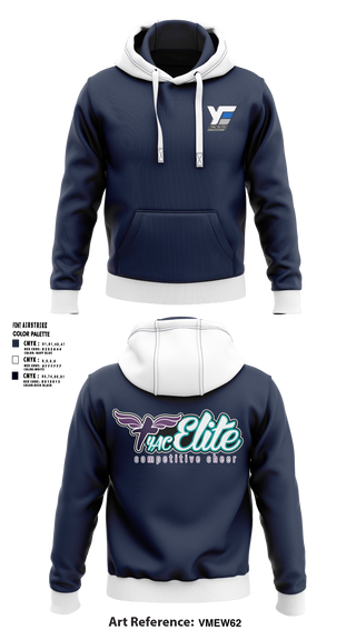 Hoodie, YAC Foundation (Young Athletes For Christ), Spirit Store, Teamtime, Team time, sublimation, custom sports apparel, team uniforms, spirit wear, spiritwear, sports uniforms, custom shirts, team store, custom team store, fundraiser sports, apparel fundraiser