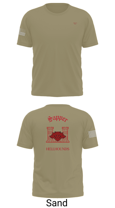 811th EN CO 58008246 Old School Cotton Feel Shirt - 86