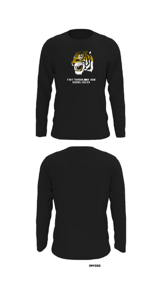 Long Sleeve Performance Shirt, Fort Towson Junior High School Cheer, Cheer, Teamtime, Team time, sublimation, custom sports apparel, team uniforms, spirit wear, spiritwear, sports uniforms, custom shirts, team store, custom team store, fundraiser sports, apparel fundraiser