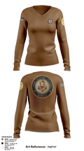 CMAA 19954181 Women's Long Sleeve V-neck Shirt - 1