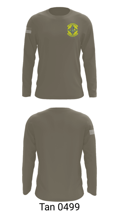 49 COMPTROLLER SQUADRON 45789639 Long Sleeve Performance Shirt - 66