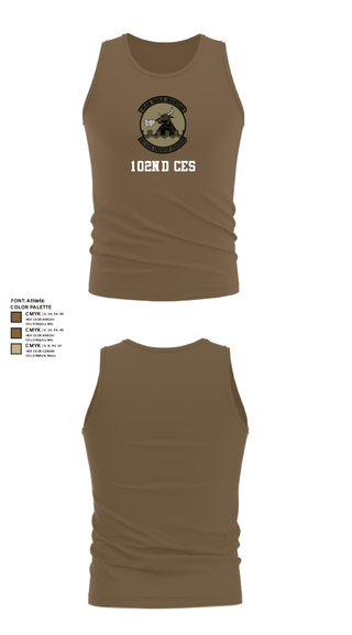 Tank Top, 102nd CES, Air Force, Teamtime, Team time, sublimation, custom sports apparel, team uniforms, spirit wear, spiritwear, sports uniforms, custom shirts, team store, custom team store, fundraiser sports, apparel fundraiser