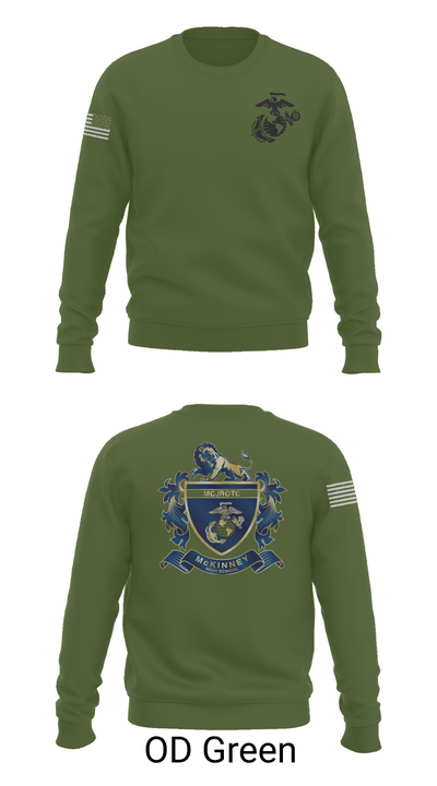 MHS MCJROTC 59562890 Crew Neck Sweatshirt - 45
