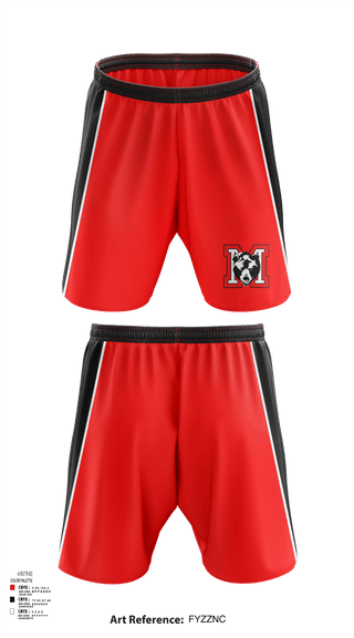 Athletic Shorts With Pockets, Moscow High School Cheer, Cheer, Teamtime, Team time, sublimation, custom sports apparel, team uniforms, spirit wear, spiritwear, sports uniforms, custom shirts, team store, custom team store, fundraiser sports, apparel fundraiser
