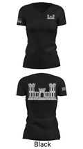 250TH ENGINEERING COMPANY 59783963 Women's Short Sleeve V-neck Shirt - 27