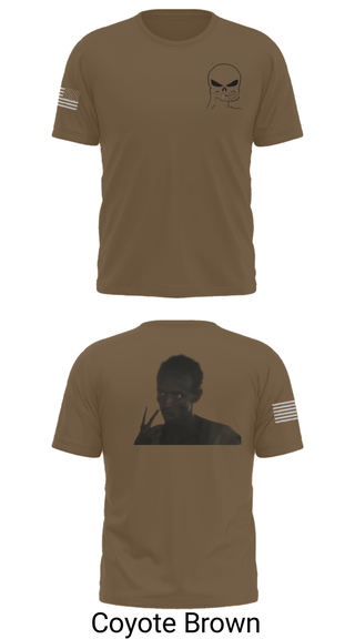 Old School Cotton Feel Shirt, B Co, 303d IEW BN, Army, Teamtime, Team time, sublimation, custom sports apparel, team uniforms, spirit wear, spiritwear, sports uniforms, custom shirts, team store, custom team store, fundraiser sports, apparel fundraiser