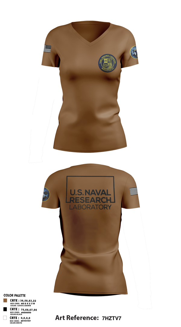 Women's Short Sleeve Vneck Shirt, Naval Research Laboratory, Navy, Teamtime, Team time, sublimation, custom sports apparel, team uniforms, spirit wear, spiritwear, sports uniforms, custom shirts, team store, custom team store, fundraiser sports, apparel fundraiser