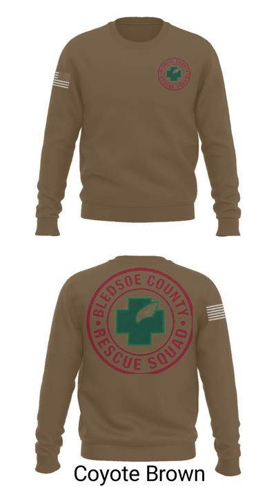 Bledsoe County Rescue Squad 83913637 Crew Neck Sweatshirt - 5