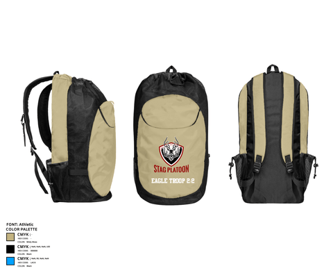 Gear Bag, Eagle troop 2/2, Army, Teamtime, Team time, sublimation, custom sports apparel, team uniforms, spirit wear, spiritwear, sports uniforms, custom shirts, team store, custom team store, fundraiser sports, apparel fundraiser
