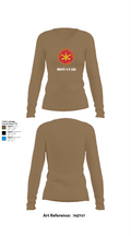 Bravo 4-5 ADA 95888654 Women's Long Sleeve V-neck Shirt - 2