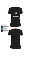Goodfellow AFB MCD 8795837 Women's Short Sleeve V-neck Shirt - 24