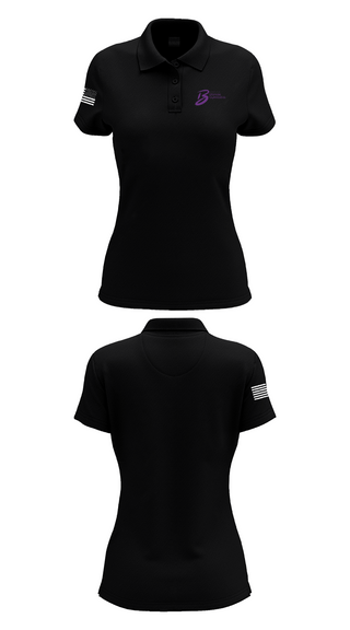 Womens Short Sleeve Performance Polo, Branson Ultimate Gymnastics, Spirit Store, Teamtime, Team time, sublimation, custom sports apparel, team uniforms, spirit wear, spiritwear, sports uniforms, custom shirts, team store, custom team store, fundraiser sports, apparel fundraiser