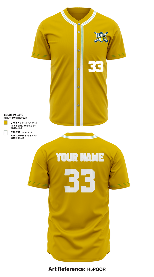 Full Button Baseball Jersey, Culpeper Little League, Baseball, Teamtime, Team time, sublimation, custom sports apparel, team uniforms, spirit wear, spiritwear, sports uniforms, custom shirts, team store, custom team store, fundraiser sports, apparel fundraiser