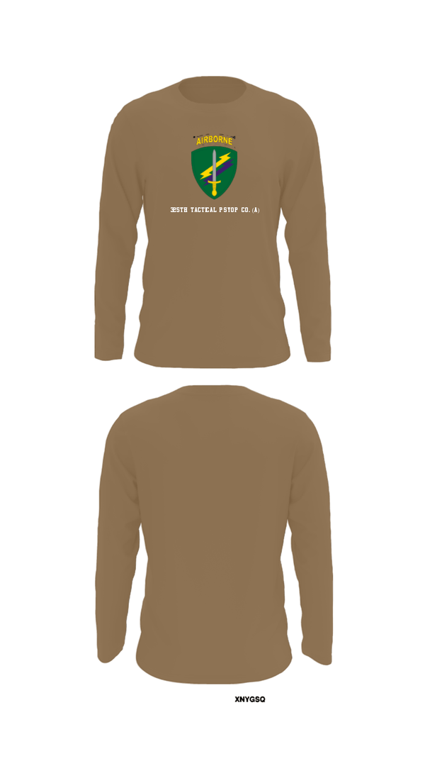 Long Sleeve Performance Shirt, 325th Tactical PSYOP Co. (A), Army, Teamtime, Team time, sublimation, custom sports apparel, team uniforms, spirit wear, spiritwear, sports uniforms, custom shirts, team store, custom team store, fundraiser sports, apparel fundraiser