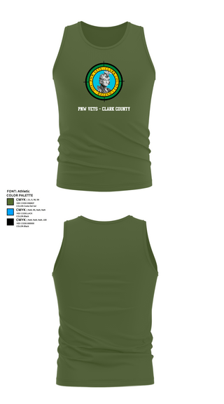 Tank Top, PNW Vets - Clark County, , Teamtime, Team time, sublimation, custom sports apparel, team uniforms, spirit wear, spiritwear, sports uniforms, custom shirts, team store, custom team store, fundraiser sports, apparel fundraiser