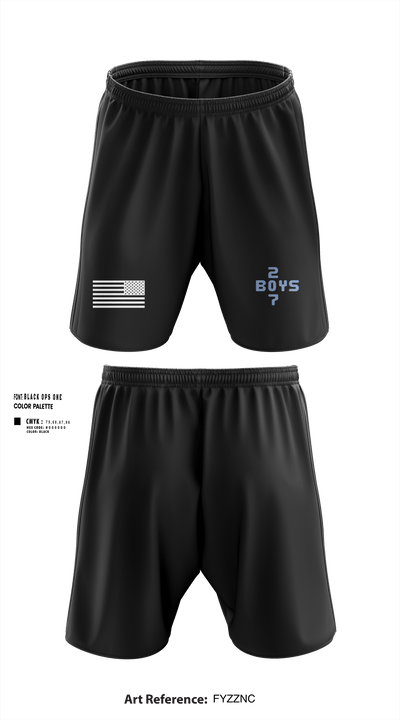 207Boys 29287751 Athletic Shorts With Pockets - 27